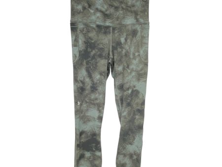 Athletic Leggings By Under Armour In Black & Grey, Size: M Online Sale