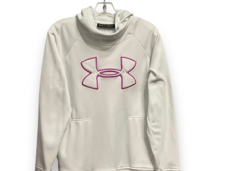 Athletic Sweatshirt Hoodie By Under Armour In White, Size: M Online Hot Sale