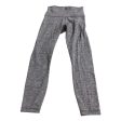 Athletic Leggings By Lululemon In Grey, Size: 6 Supply