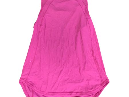 Athletic Tank Top By Lululemon In Pink, Size: 8 For Discount