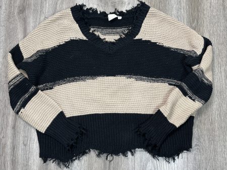 Sweater By White Crow In Black & Cream, Size: M Online