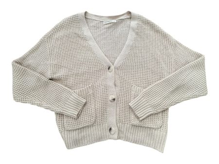 Sweater Cardigan By MOON AND MADISON  In Cream, Size: S For Cheap