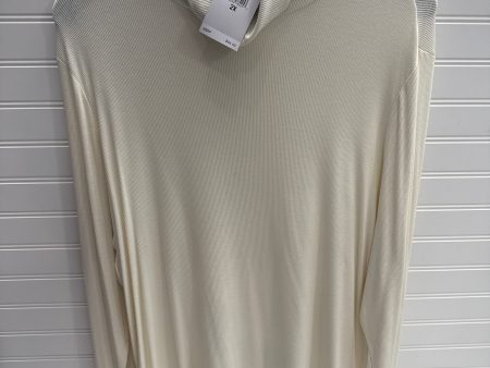 Top Long Sleeve Designer By Lauren By Ralph Lauren In Ivory, Size: 2x Online Sale