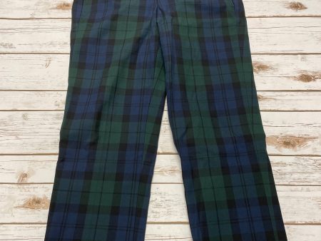 Pants Other By J. Crew In Blue & Green, Size: 10 Online now