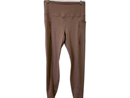 Athletic Leggings By All In Motion In Tan, Size:L For Sale