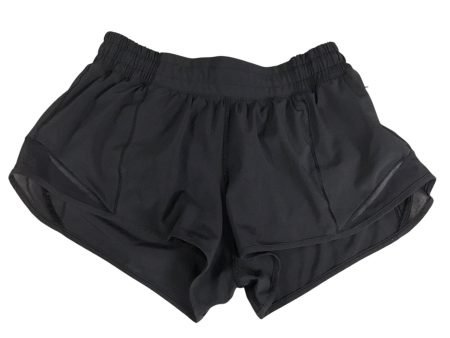 Athletic Shorts By Lululemon In Black, Size: 6 Cheap