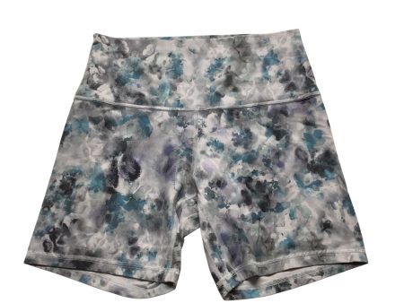 Athletic Shorts By Lululemon In Tie Dye Print, Size: 8 For Sale