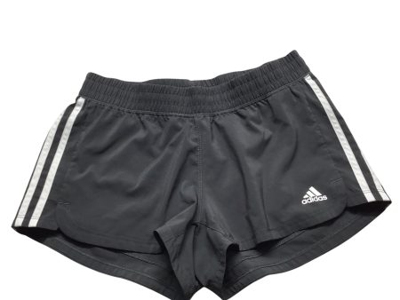 Athletic Shorts By Adidas In Grey, Size: S Fashion