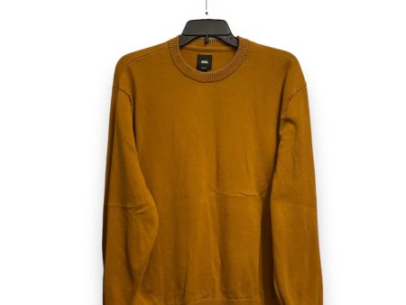 Top Long Sleeve Basic By Vans In Tan, Size: M For Sale