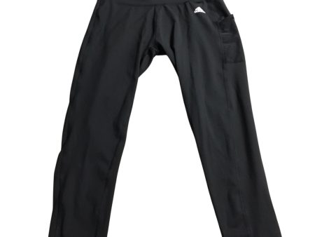 Athletic Leggings By Adidas In Black, Size: L Online Hot Sale