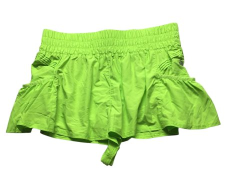 Athletic Shorts By Free People In Yellow, Size: L Fashion