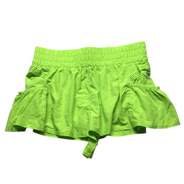 Athletic Shorts By Free People In Yellow, Size: L Fashion