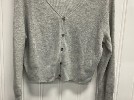 Sweater Cashmere By J. Crew In Grey, Size: Xl on Sale