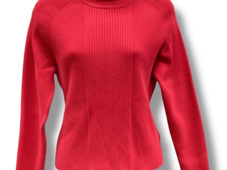 Sweater By Carolyn Taylor In Red, Size: L For Sale