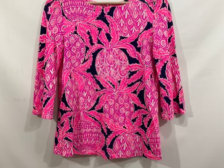 Top 3 4 Sleeve By Lilly Pulitzer In Floral Print, Size: S For Discount