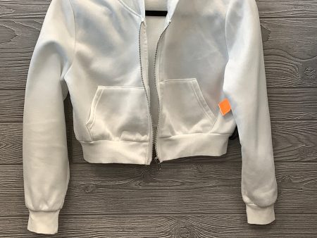 Jacket Fleece By Shein In White, Size: S Online Hot Sale