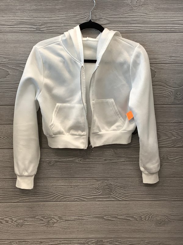 Jacket Fleece By Shein In White, Size: S Online Hot Sale