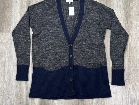 Cardigan By Madewell In Blue & Grey, Size: Xs Hot on Sale