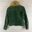 Jacket Faux Fur & Sherpa By Blanknyc In Green, Size: S Online Sale