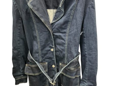 Jacket Denim By Pilcro In Blue, Size: S Online Hot Sale