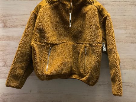 Jacket Faux Fur & Sherpa By Madewell In Yellow, Size: M Online Hot Sale