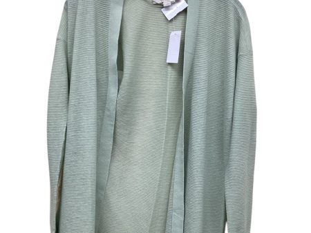 Sweater Cardigan By Loft In Green, Size: S Online now