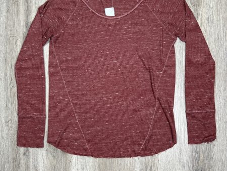 Red Top Long Sleeve Bke, Size M Sale