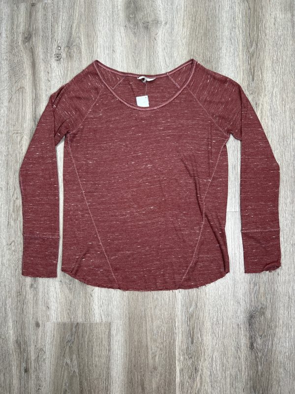 Red Top Long Sleeve Bke, Size M Sale