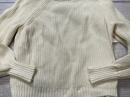 Sweater By Free Assembly In White, Size: M Online