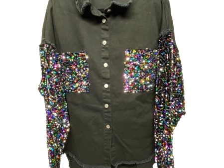 Jacket Shirt By Fantastic Fawn In Black, Size: S For Cheap