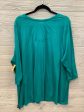 Top 3 4 Sleeve By Catherines In Teal, Size: 2x For Sale