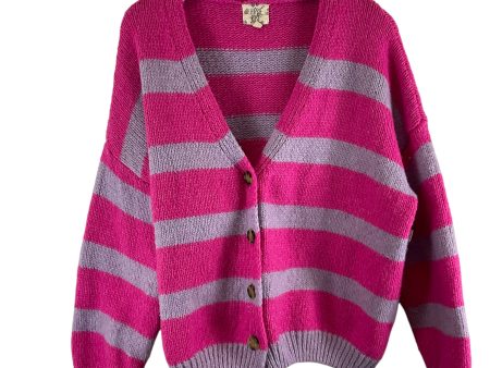 Cardigan By Hippie Rose In Pink, Size: M Online Sale