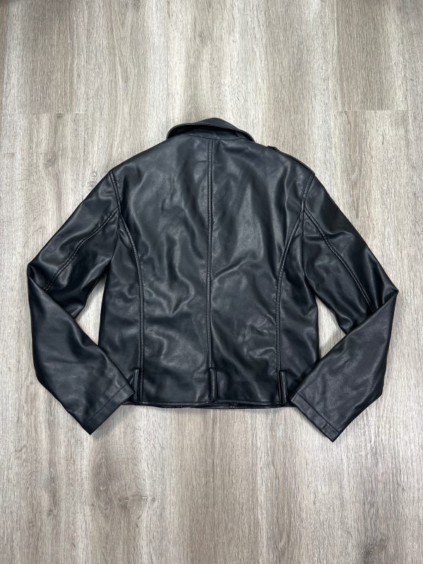 Jacket Moto By Forever 21 In Black, Size: S on Sale