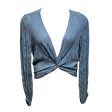 Chevron Dakota Top By Ramy Brook In Ocean Blue, Size: M Hot on Sale