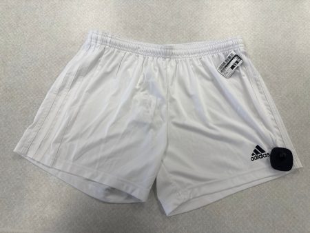 Athletic Shorts By Adidas In White, Size: M on Sale