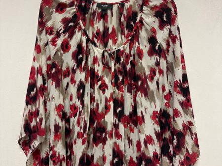 Top Long Sleeve By Alfani In Red, Size: Xl Cheap