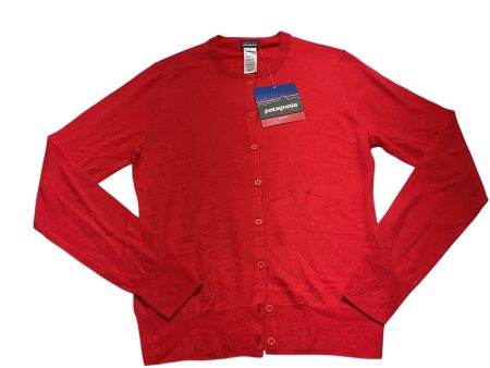 Sweater Cardigan By Patagonia In Red, Size: M For Discount