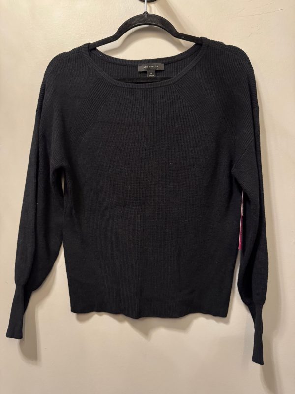 Sweater By Ann Taylor In Black, Size: Xs Sale