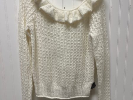 Sweater By Anthropologie In Cream, Size: Xs Discount