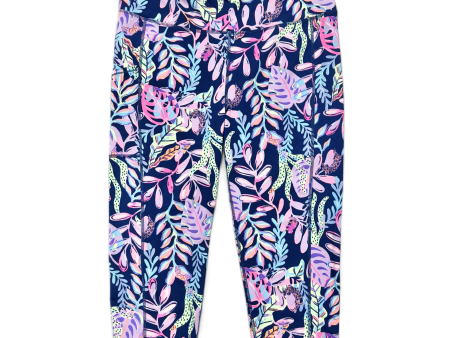 Pants Designer By Lilly Pulitzer In Blue & Purple, Size: Xl For Discount