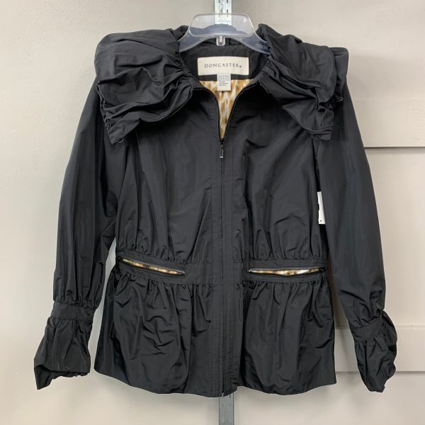 Jacket Windbreaker By Doncaster In Black, Size: S Sale