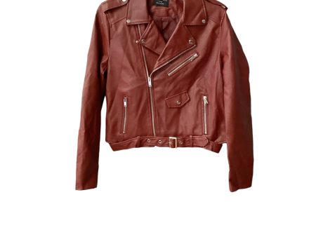 Jacket Moto By Love Tree In Red, Size: L Online now