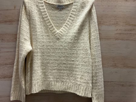 Sweater By Evereve In Cream, Size: L For Sale