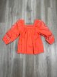 Top 3 4 Sleeve By Wrangler In Coral, Size: S Supply