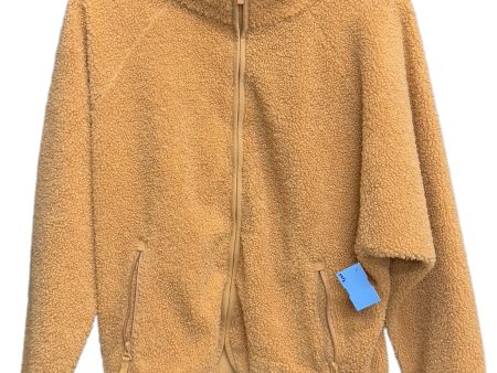 Jacket Faux Fur & Sherpa By All In Motion In Tan, Size: S Online now