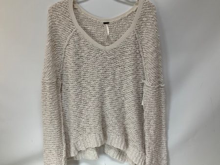 Sweater By Free People In Cream, Size: M For Sale