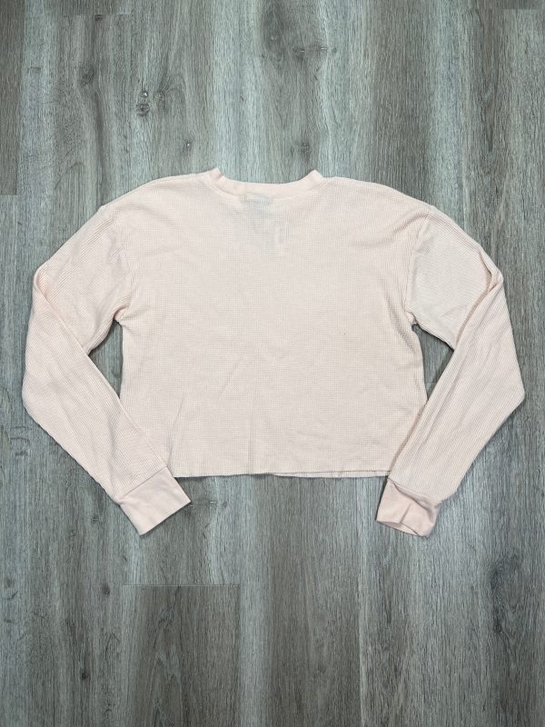 Pink Top Long Sleeve Basic Wild Fable, Size S Cheap