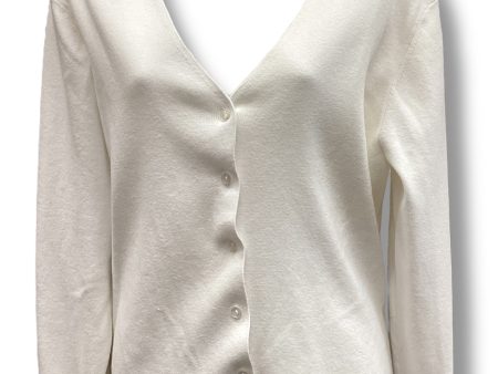 Cardigan By Designer Originals In White, Size: Xl Online