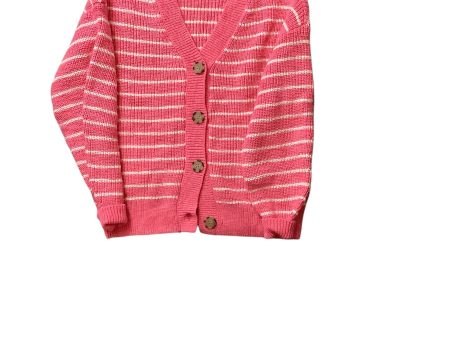 Sweater Cardigan By Loft In Pink, Size: S Cheap