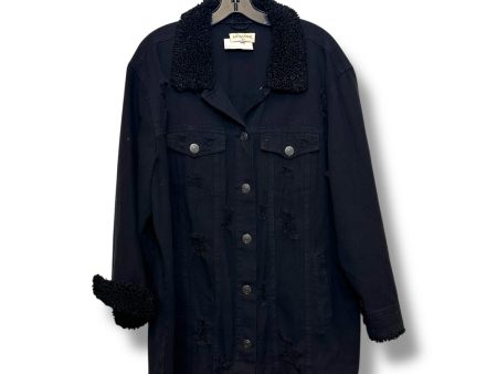 Jacket Denim By Clothes Mentor In Black, Size: S Online now